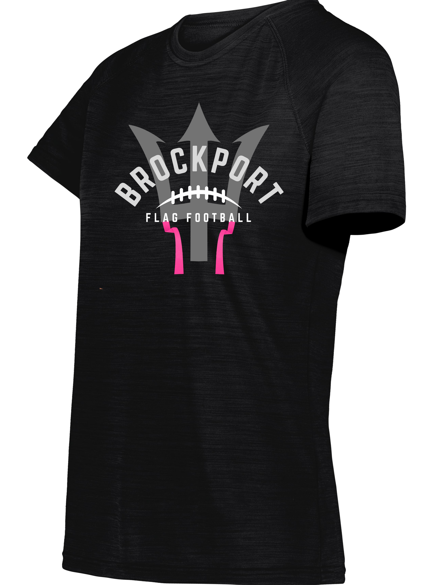 Brockport Flag Football Women's short Sleeve V neck Tee