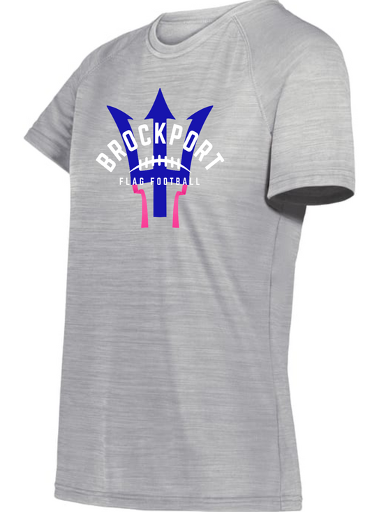 Brockport Flag Football Women's short Sleeve V neck Tee