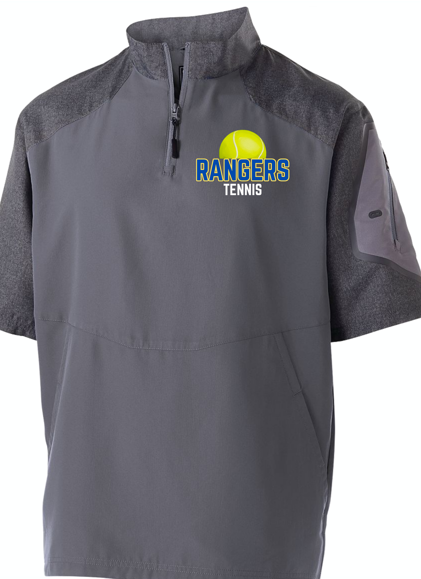 Spencerport Tennis 1/4 Zip Short Sleeve Pullover