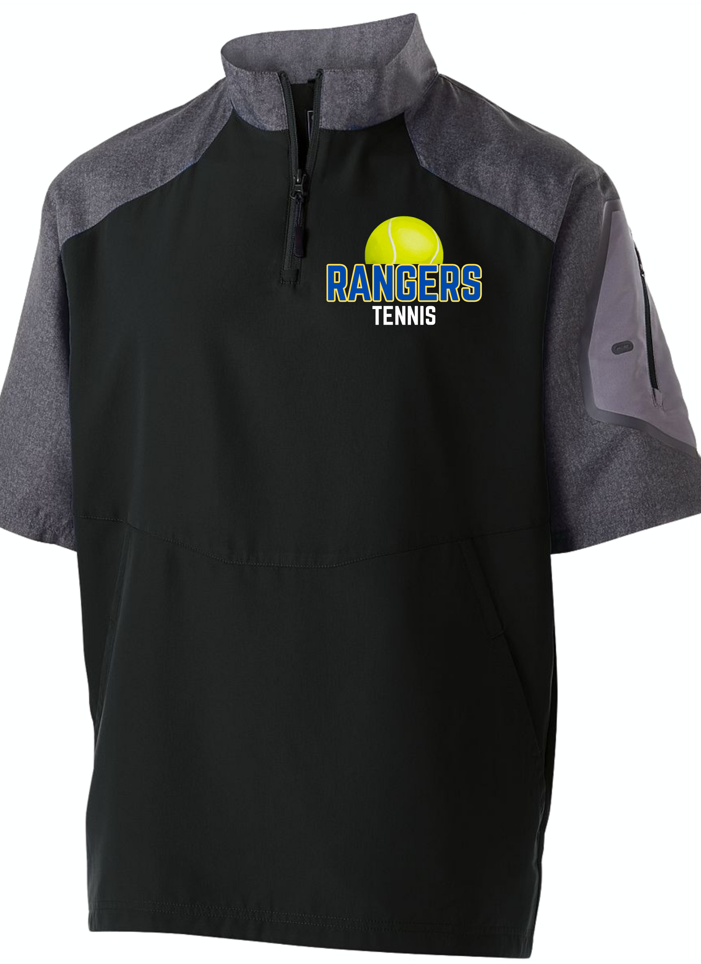 Spencerport Tennis 1/4 Zip Short Sleeve Pullover