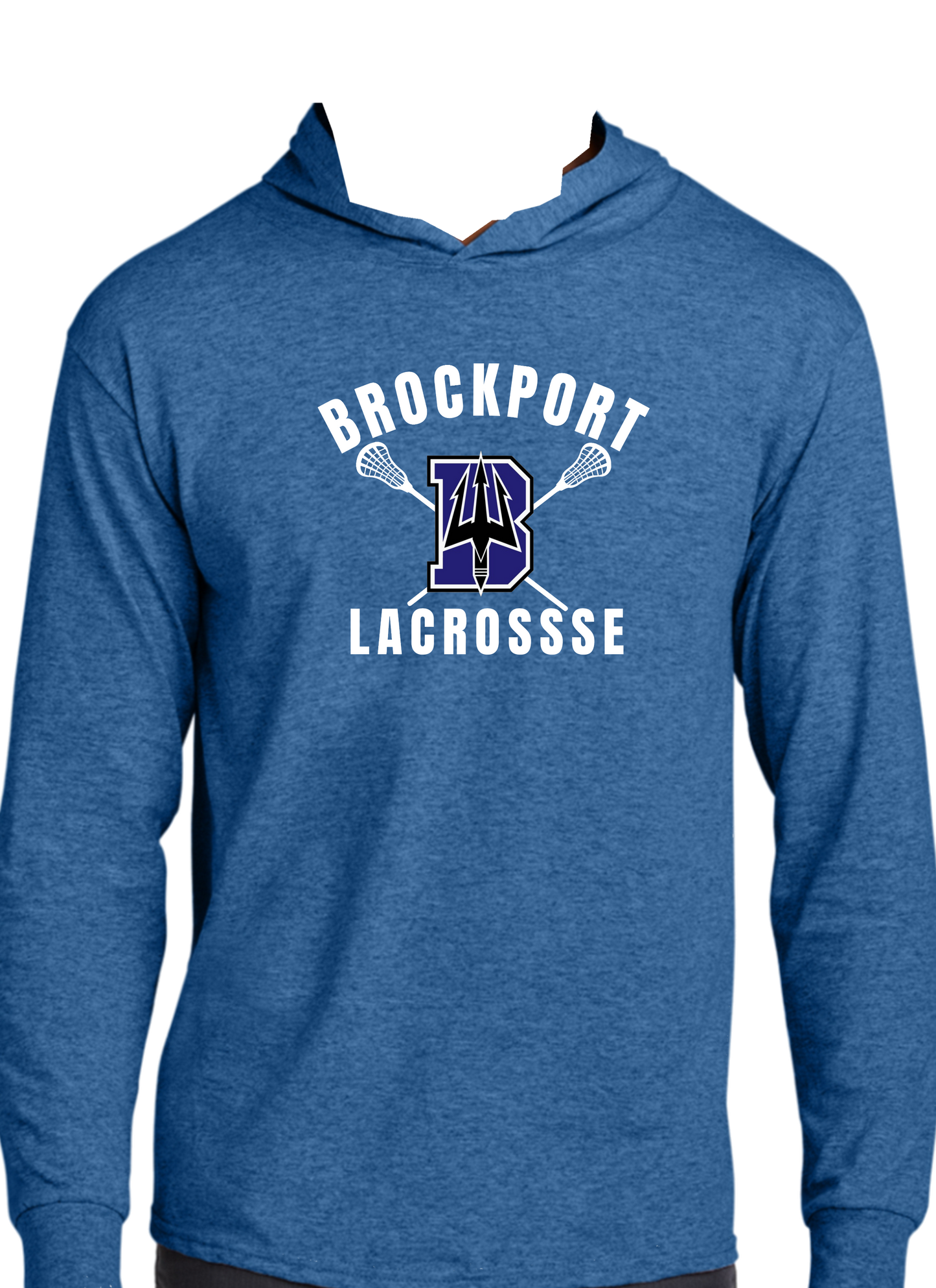 Brockport Lacrosse Cotton Long Sleeve Hoodie