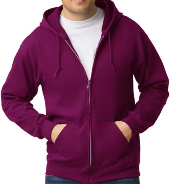 BYRON BERGEN ZIP UP HOODIE