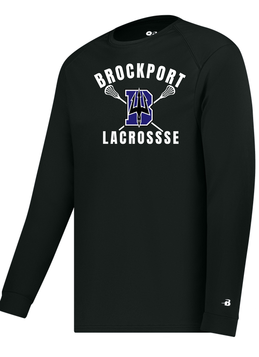Brockport Lacrosse Performance Long Sleeve T