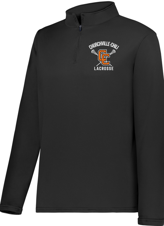 Churchville Chili Lacrosse Unisex Quarter Zip Fleece