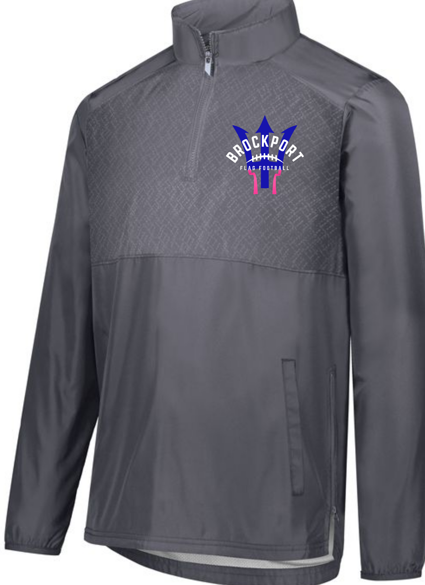 Brockport Flag Football Unisex Windbreaker (M)