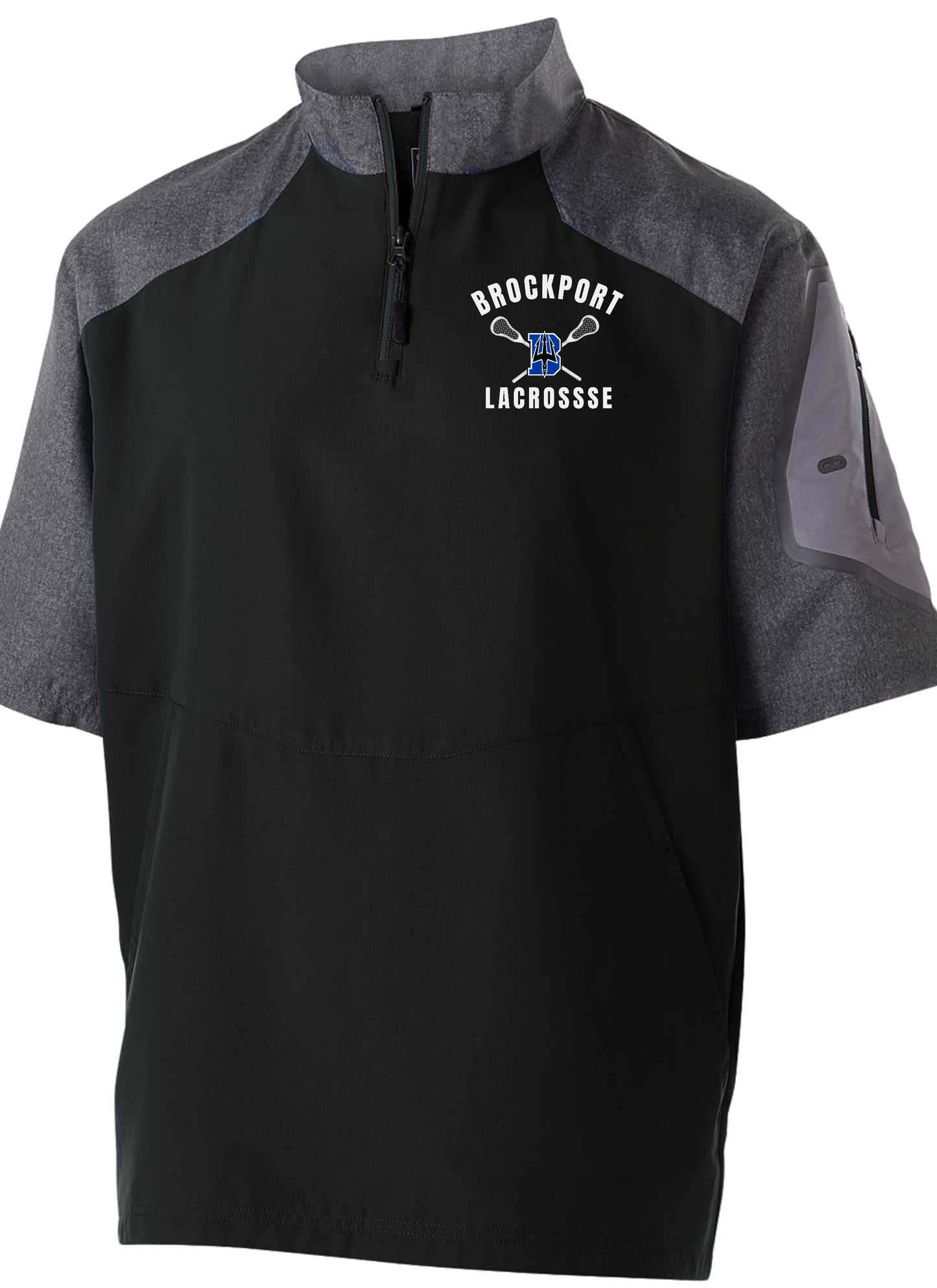 Brockport Lacrosse 1/4 Zip Short Sleeve Pullover