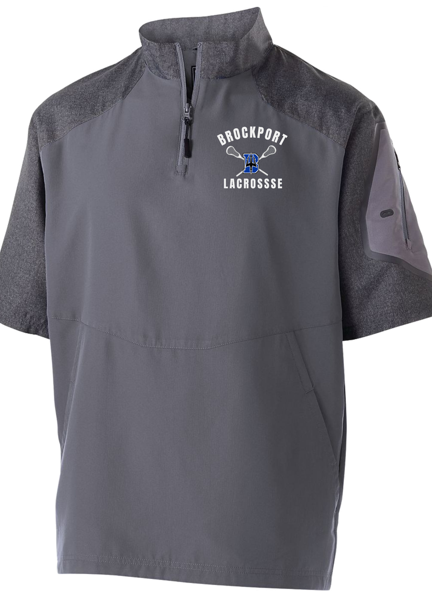 Brockport Lacrosse 1/4 Zip Short Sleeve Pullover