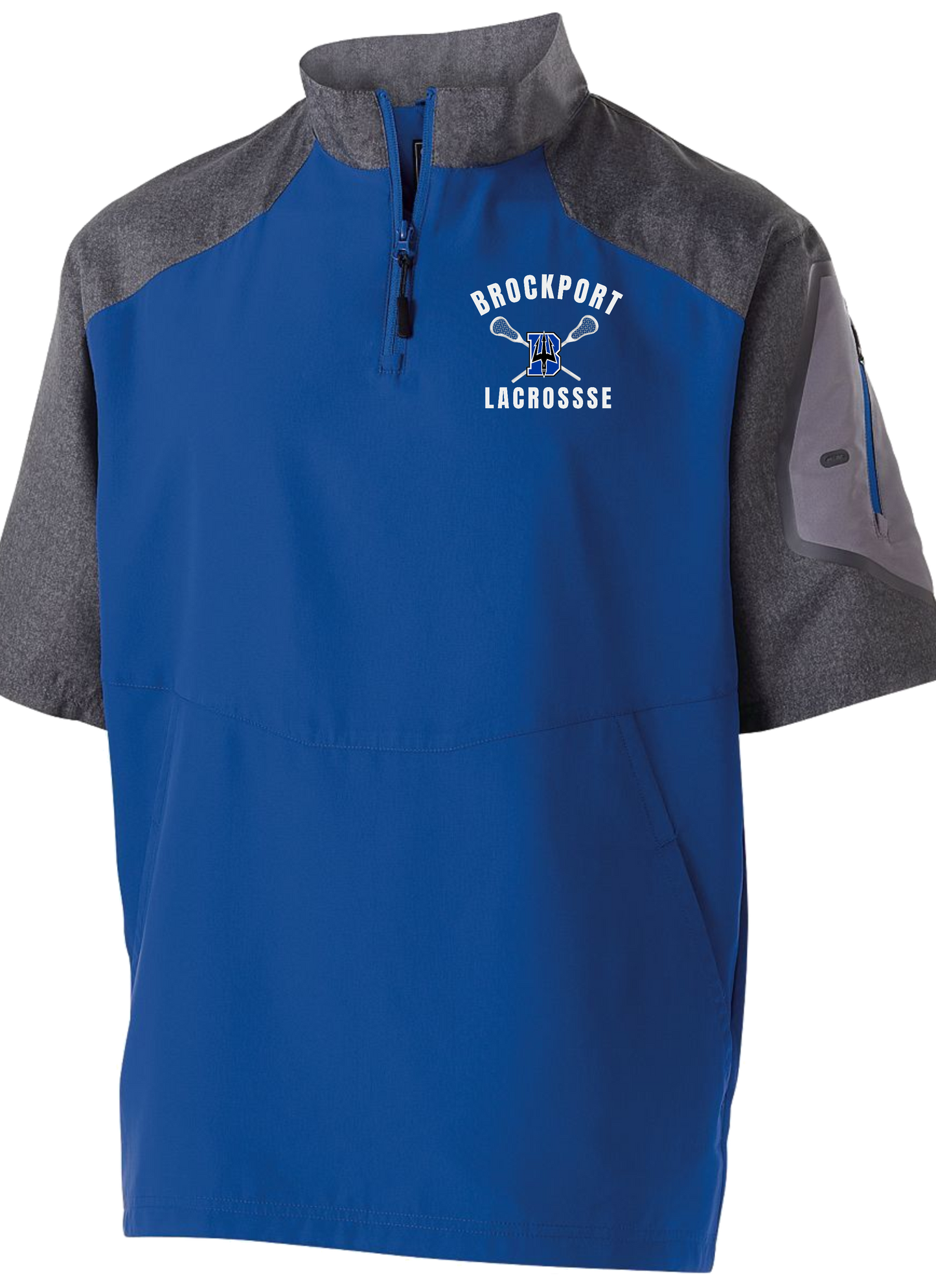 Brockport Lacrosse 1/4 Zip Short Sleeve Pullover