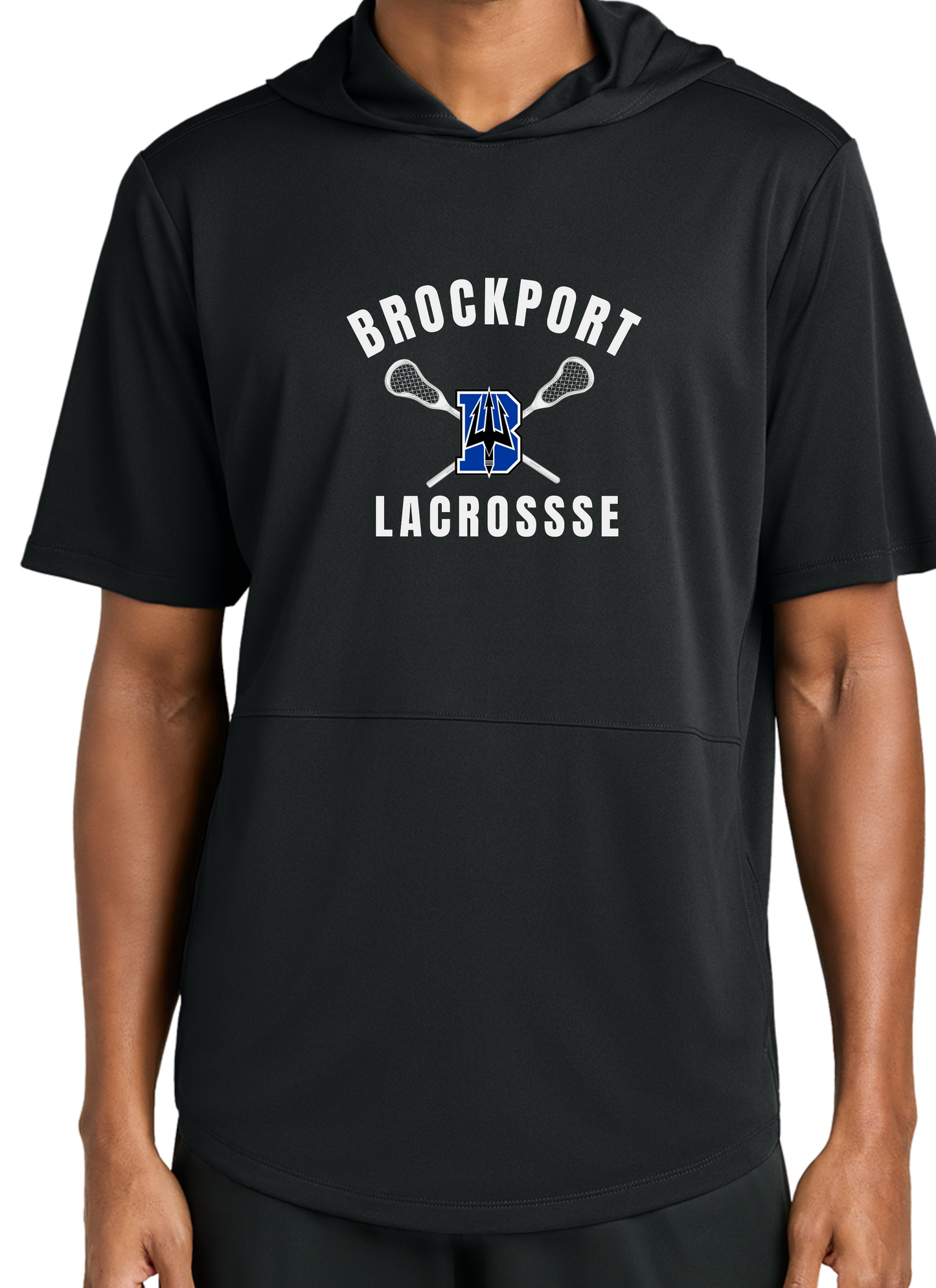 Brockport Lacrosse Short Sleeve Lite Hoodie