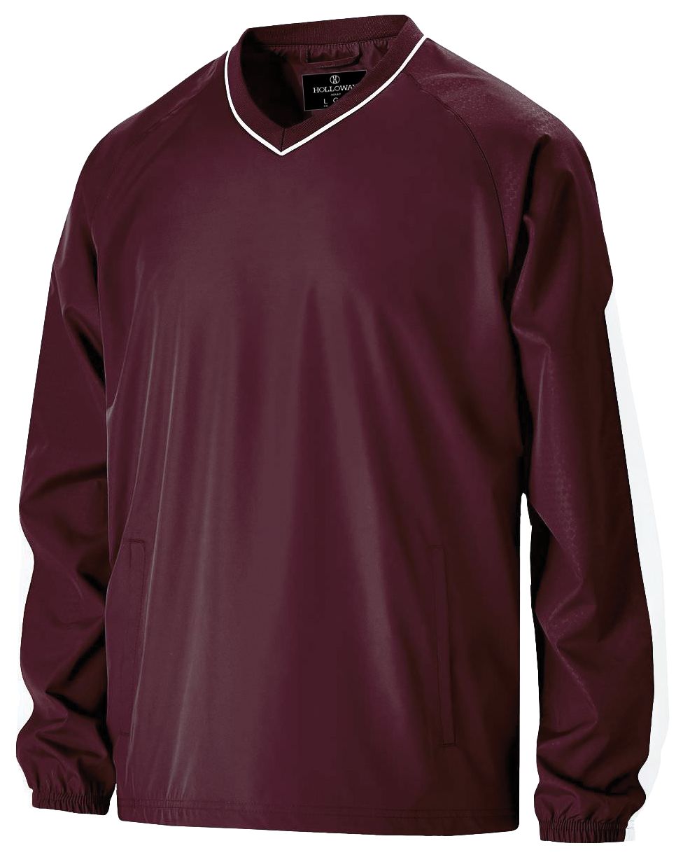 BYRON BERGEN V NECK PULLOVER WINDSHIRT