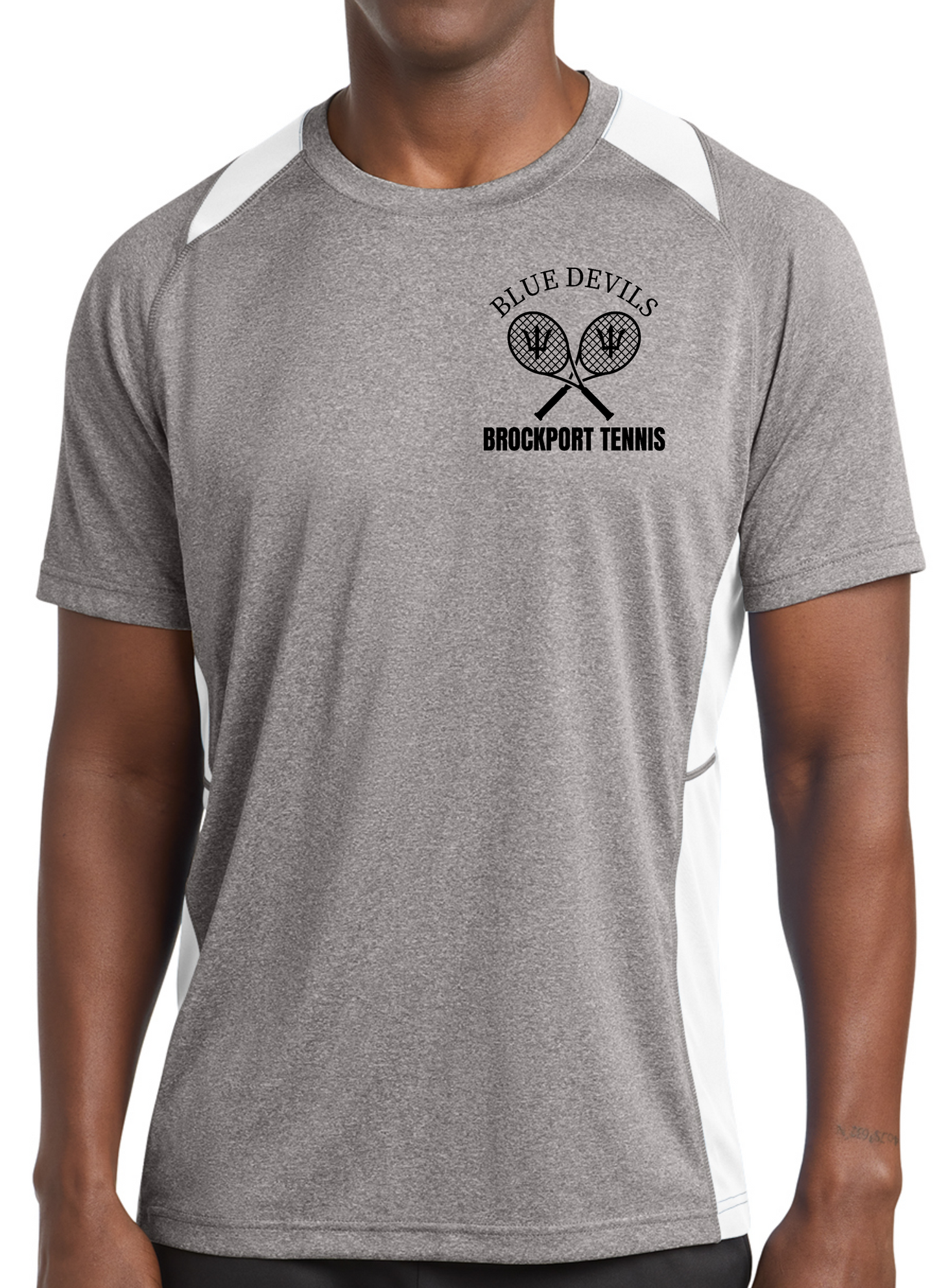 Brockport Tennis Colorblock Performance Tee