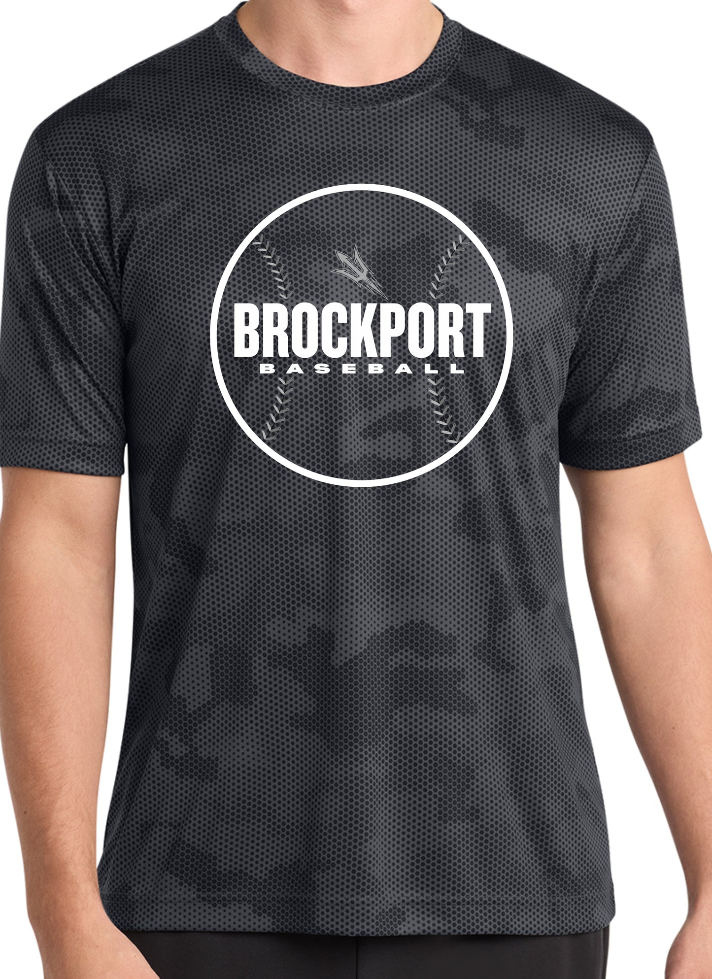 Brockport Baseball Camo Performance T