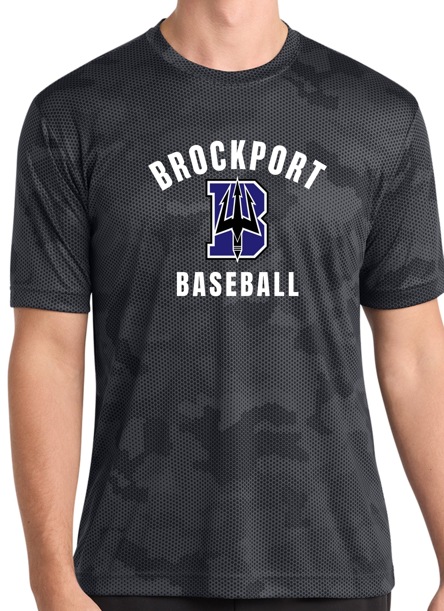 Brockport Baseball Camo Performance T