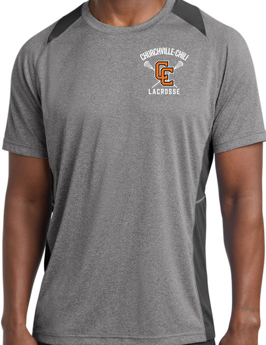 Churchville-Chili Lacrosse Colorblock Performance Tee