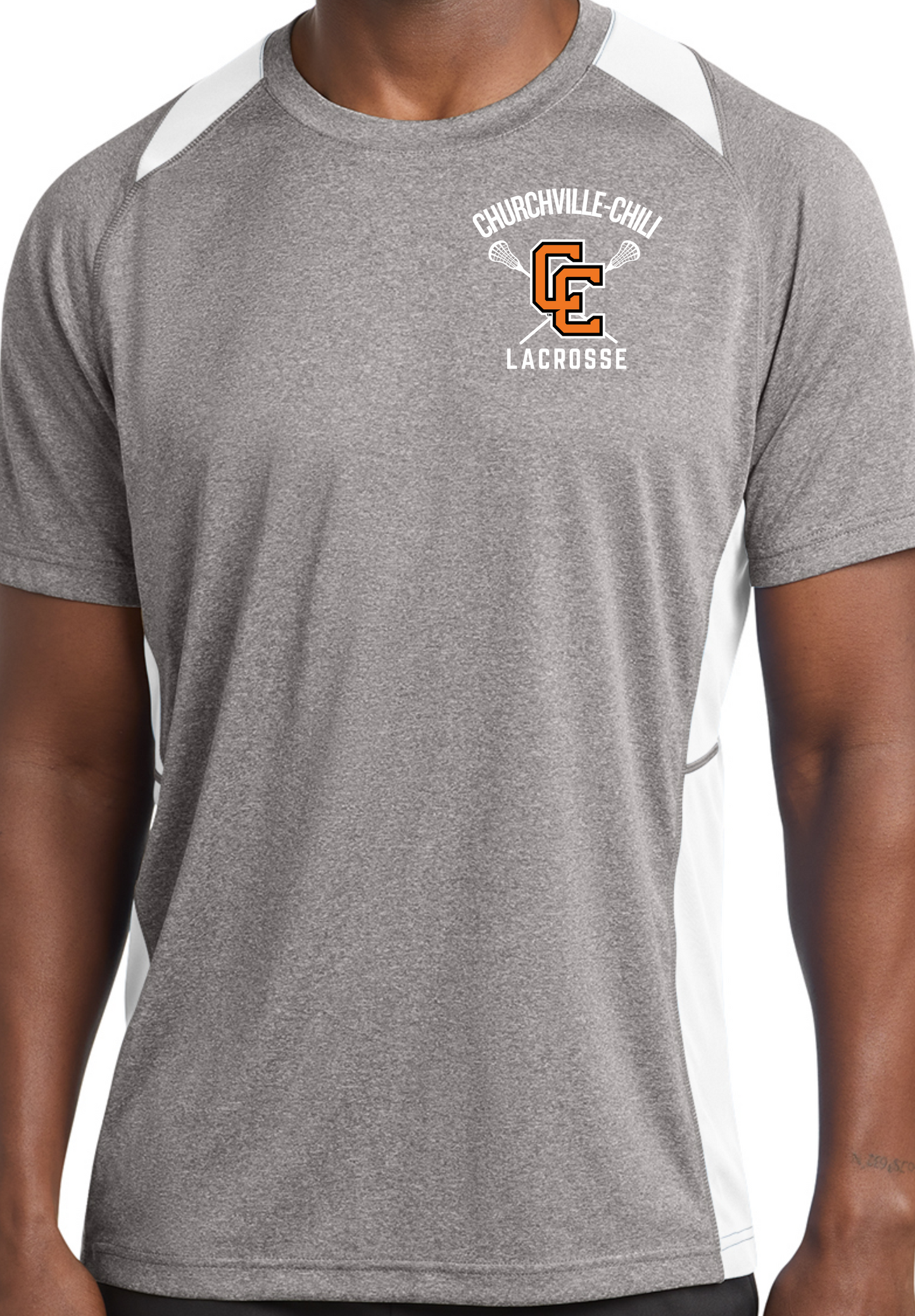 Churchville-Chili Lacrosse Colorblock Performance Tee