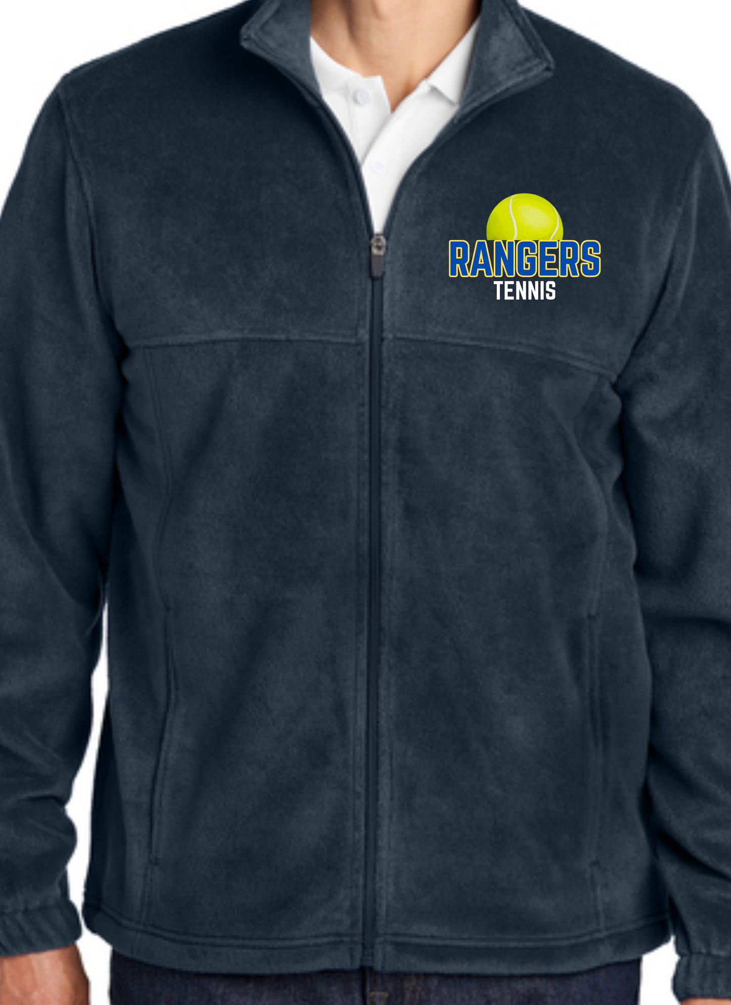 Spencerport Tennis Plush Fleece Full-Zip Jacket