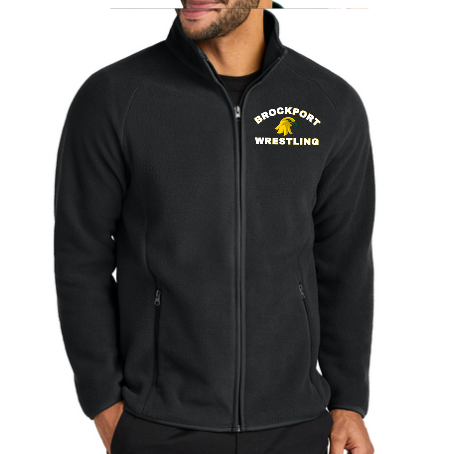 SUNY BROCKPORT WRESTLING  FULL ZIP FLEECE