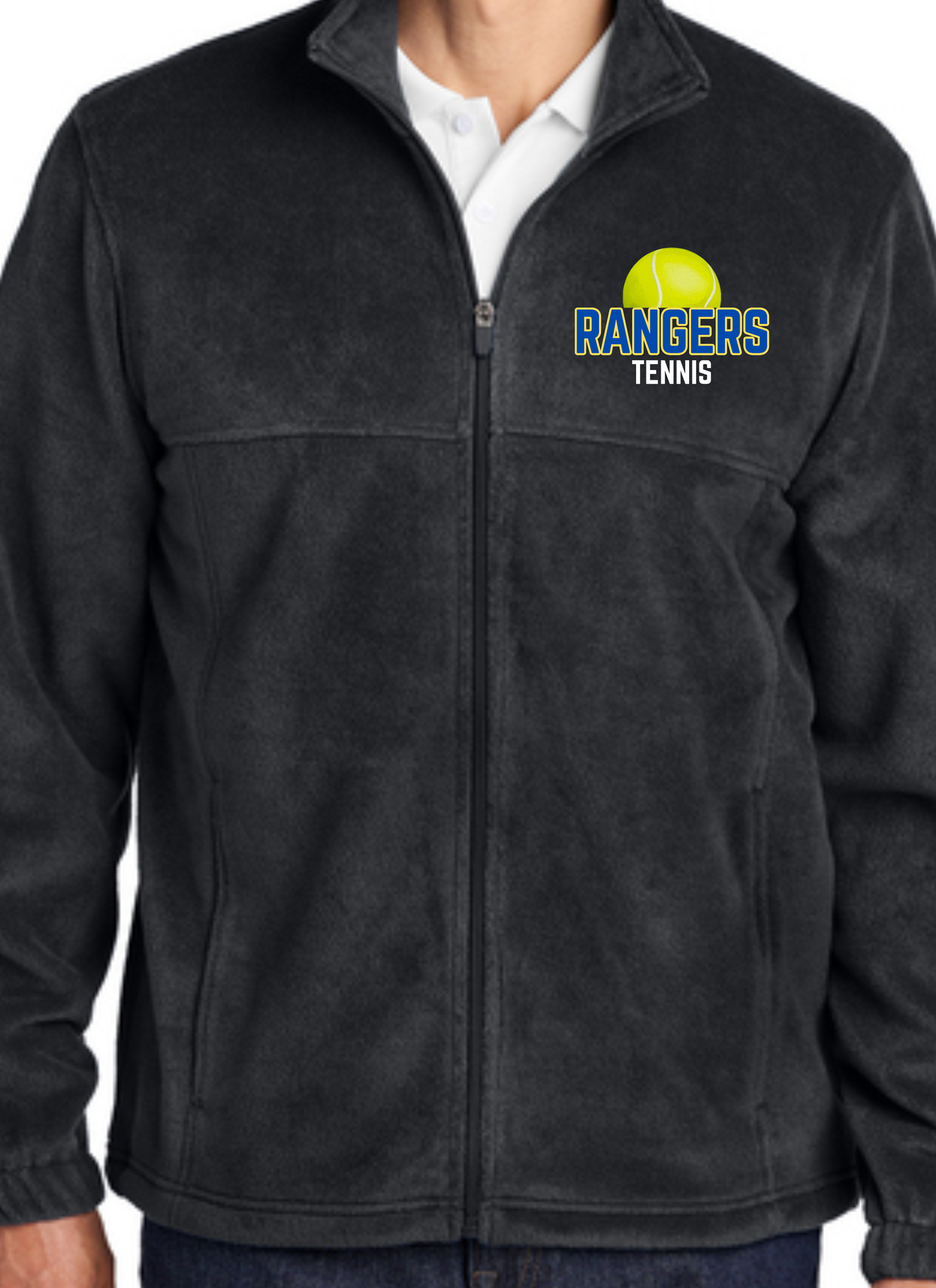 Spencerport Tennis Plush Fleece Full-Zip Jacket