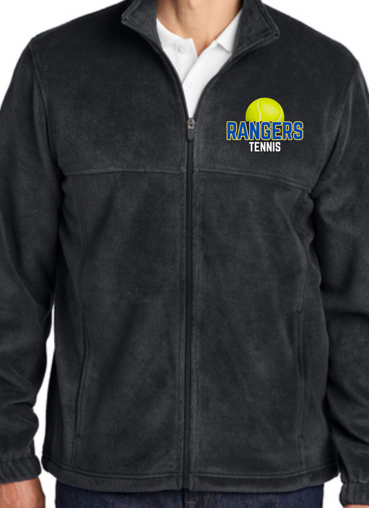 Spencerport Tennis Plush Fleece Full-Zip Jacket