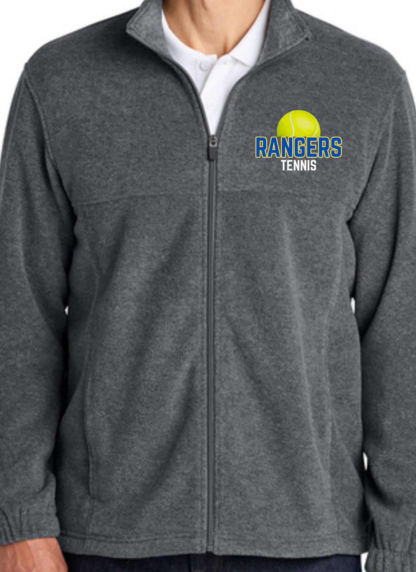 Spencerport Tennis Plush Fleece Full-Zip Jacket