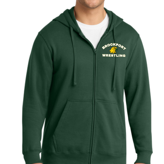SUNY BROCKPORT FULL ZIP HOODIE (J0331TC)