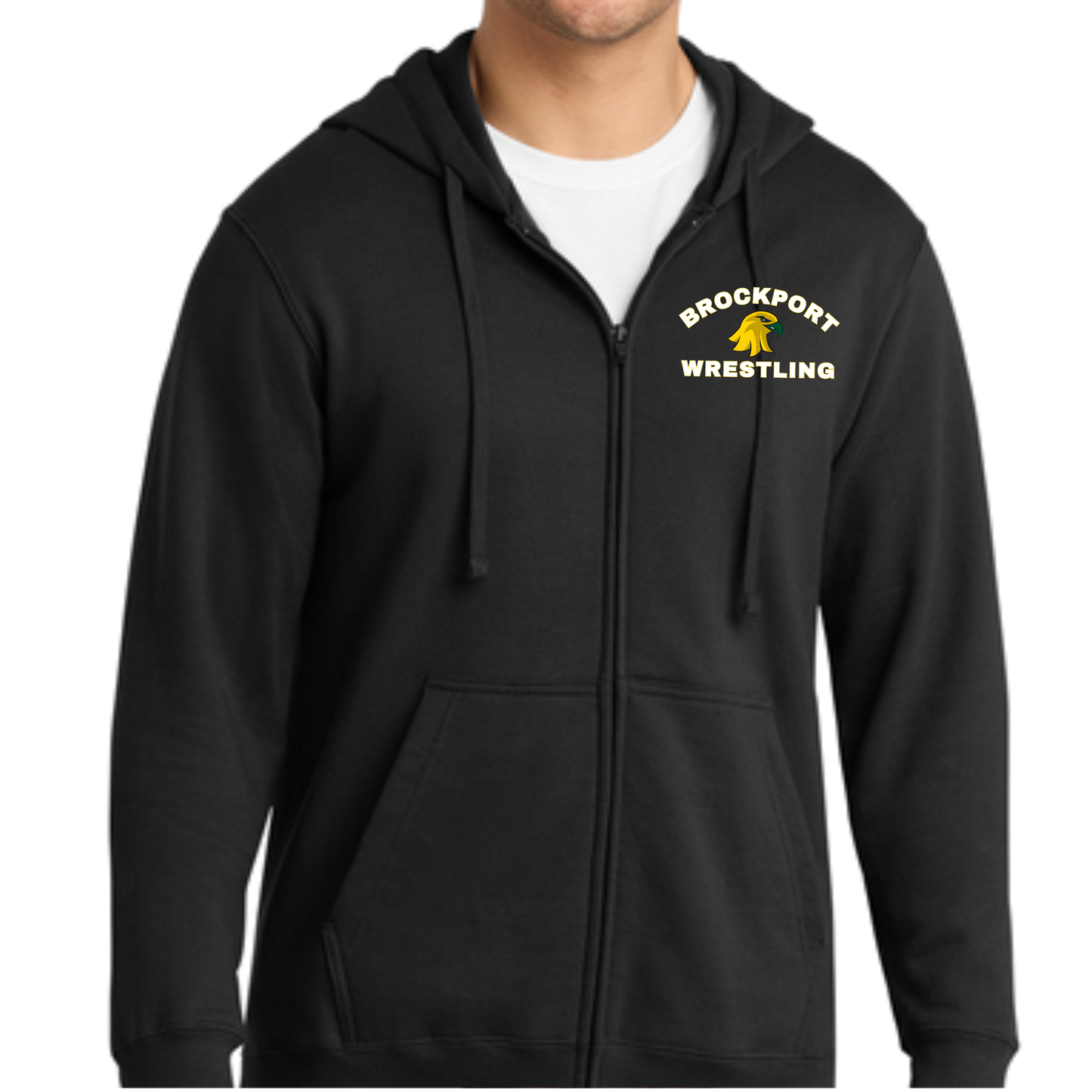 SUNY BROCKPORT FULL ZIP HOODIE (J0331TC)