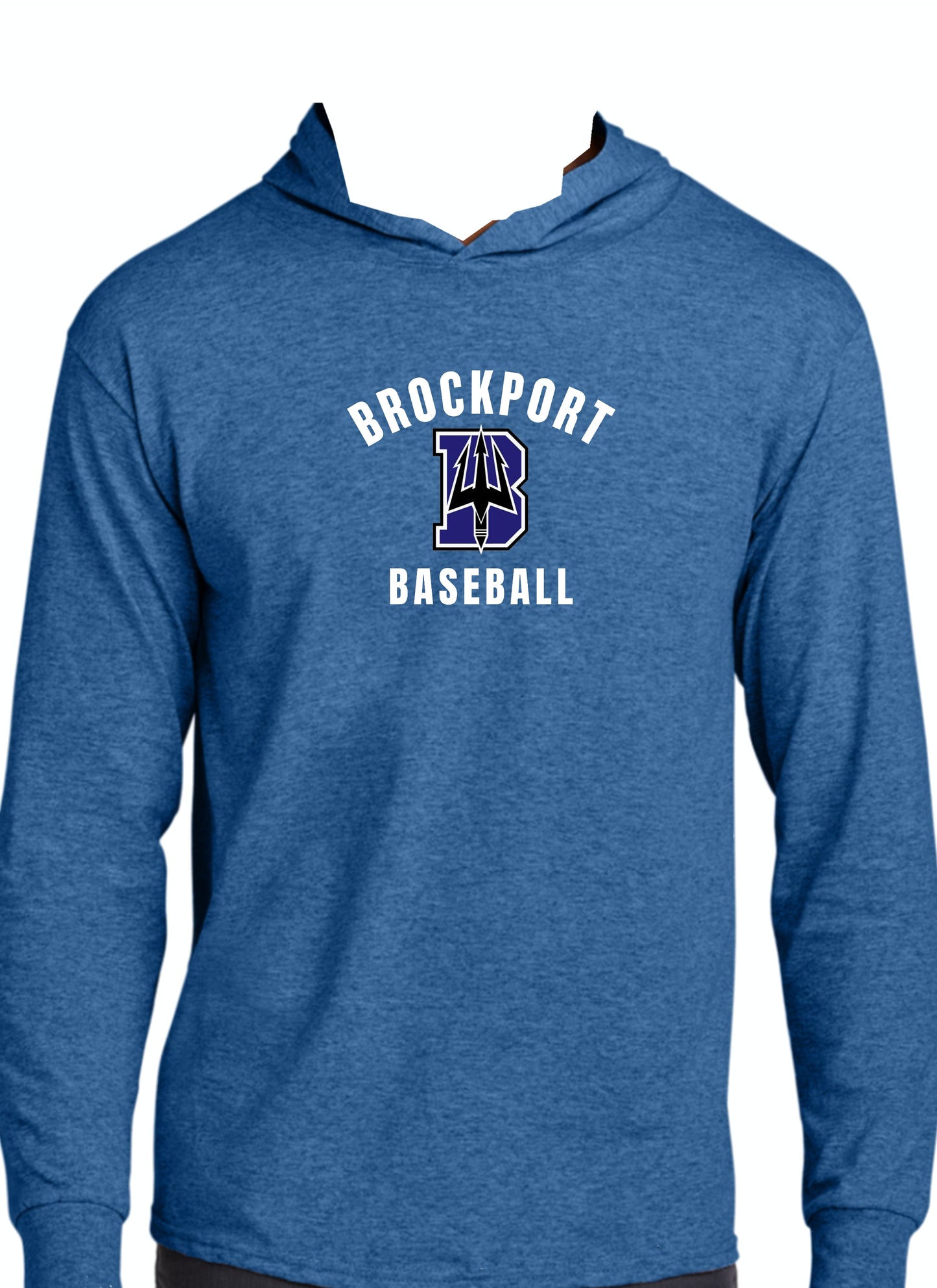 Brockport Baseball Cotton Long Sleeve Hoodie