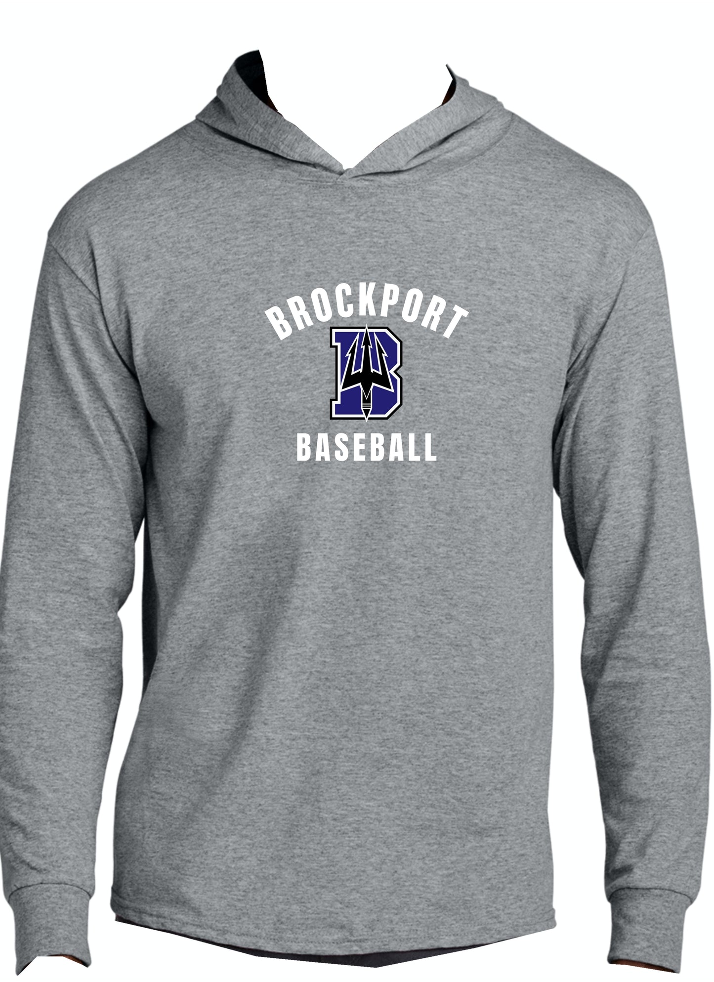 Brockport Baseball Cotton Long Sleeve Hoodie