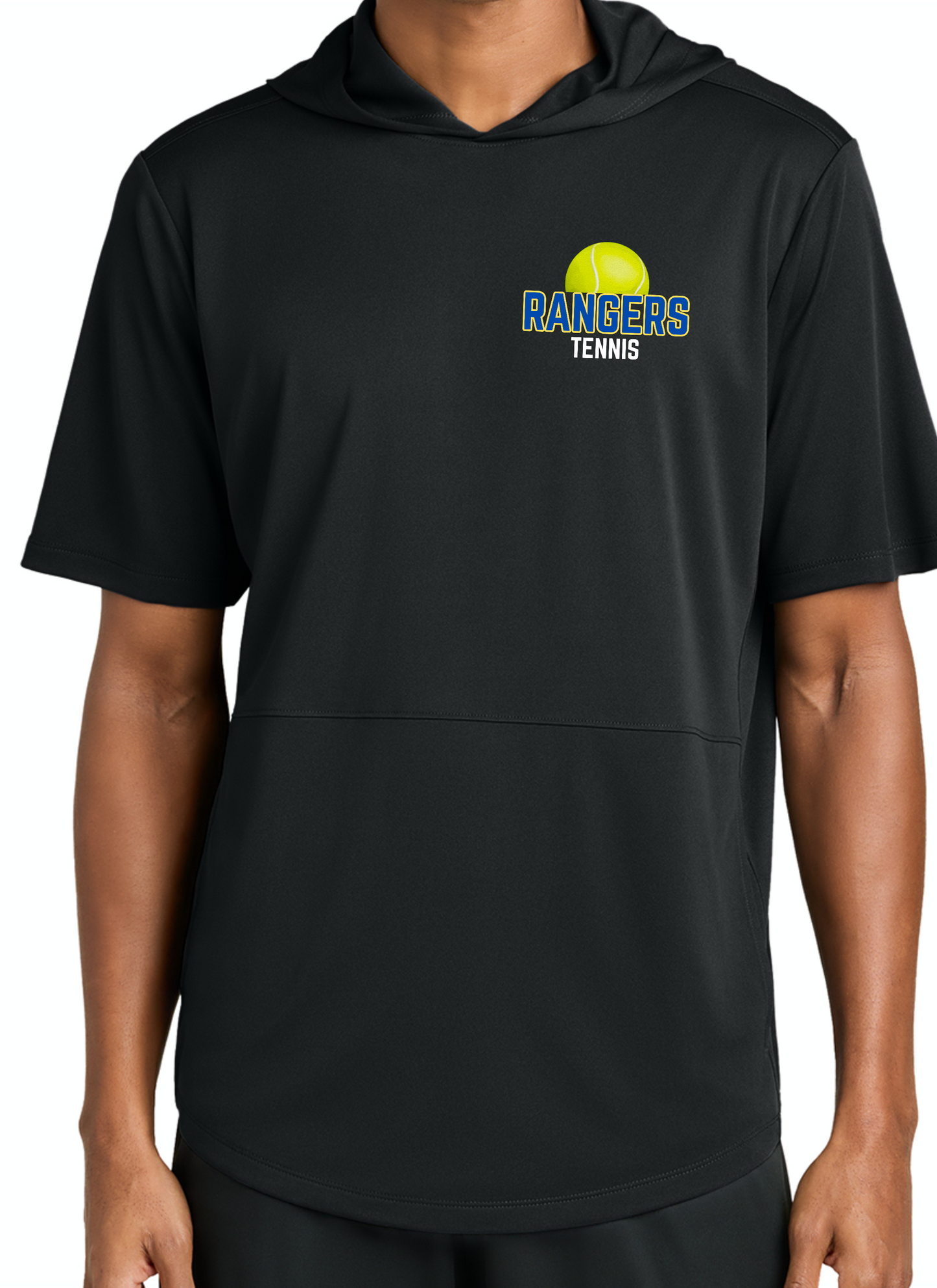 Spencerport Tennis Short Sleeve Lite Hoodie