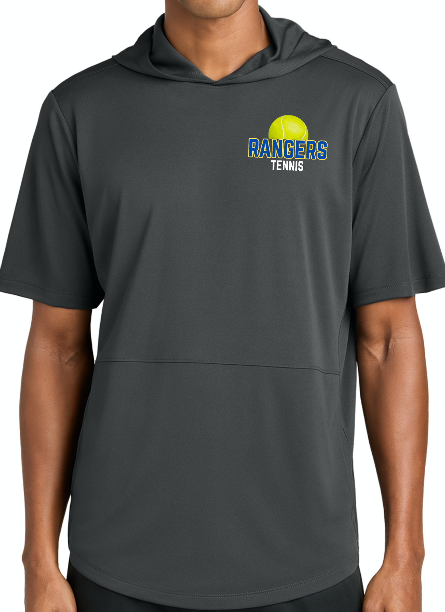 Spencerport Tennis Short Sleeve Lite Hoodie