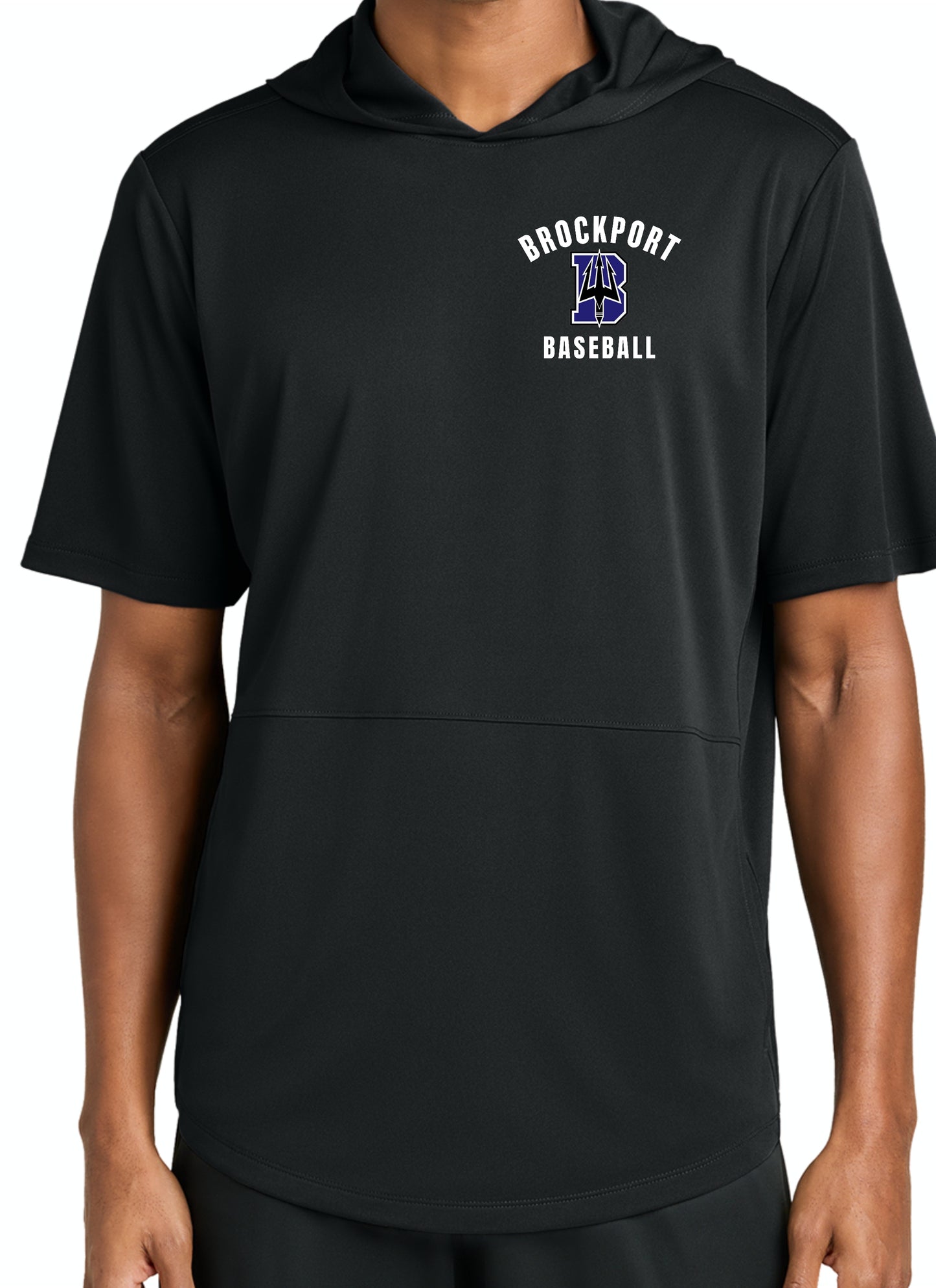 Brockport Baseball Short Sleeve Lite Hoodie