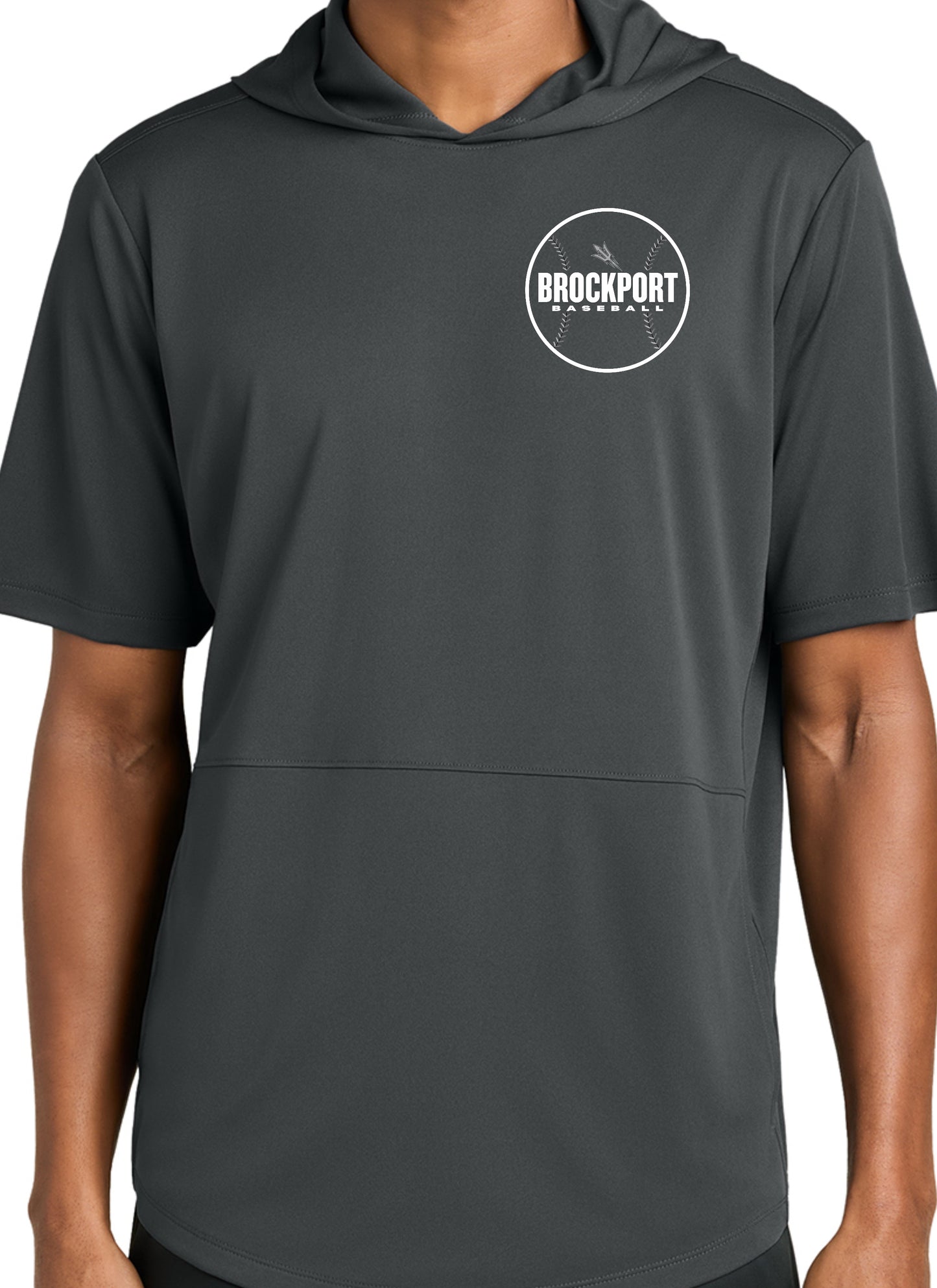 Brockport Baseball Short Sleeve Lite Hoodie