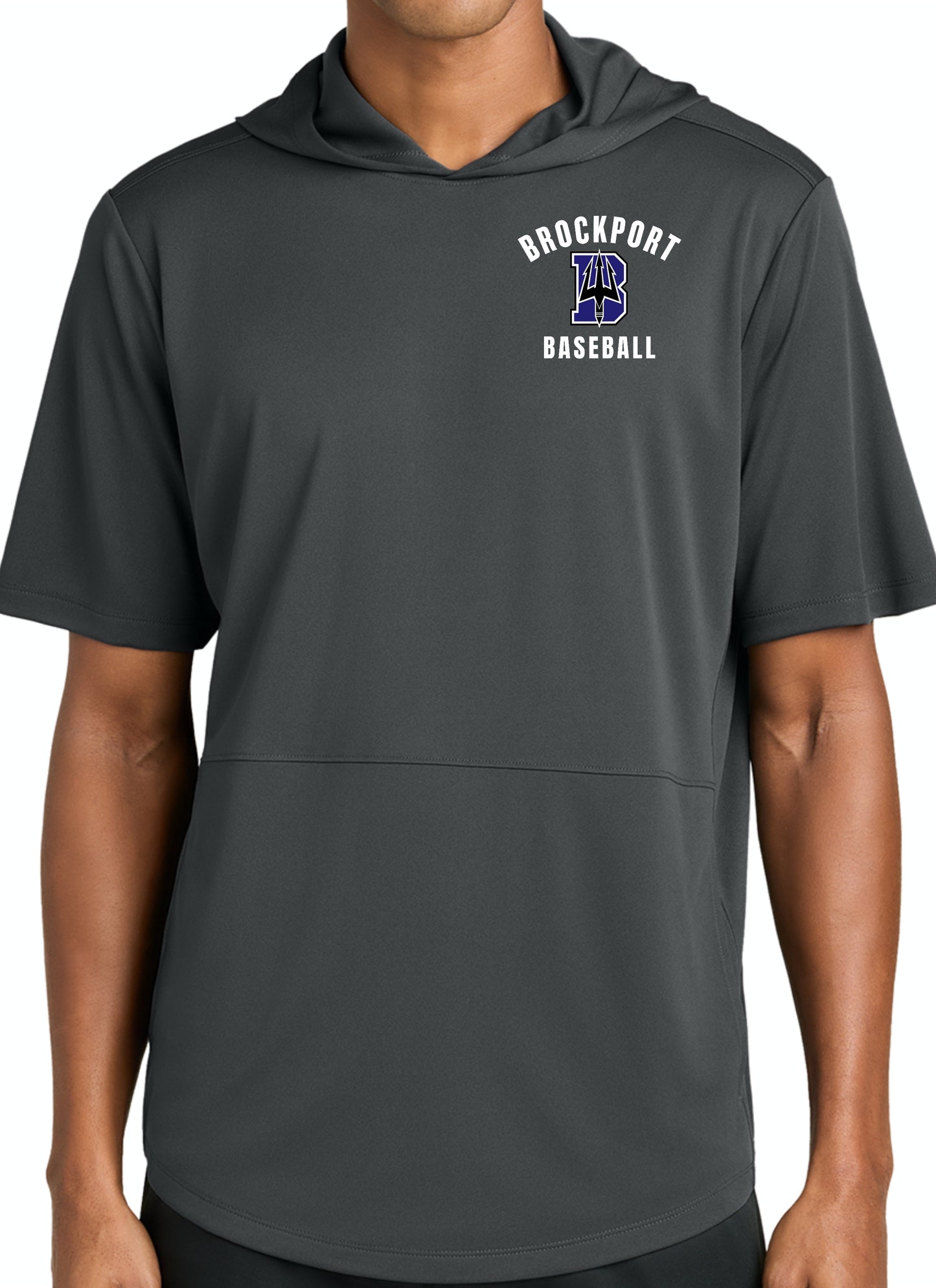 Brockport Baseball Short Sleeve Lite Hoodie