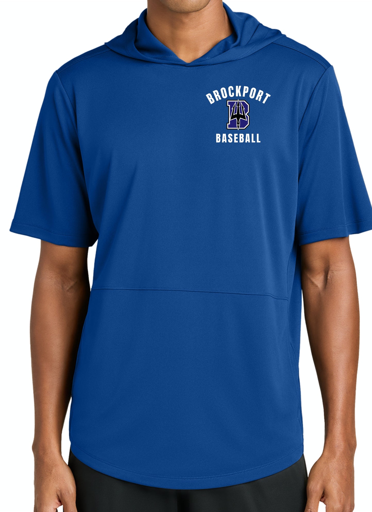 Brockport Baseball Short Sleeve Lite Hoodie