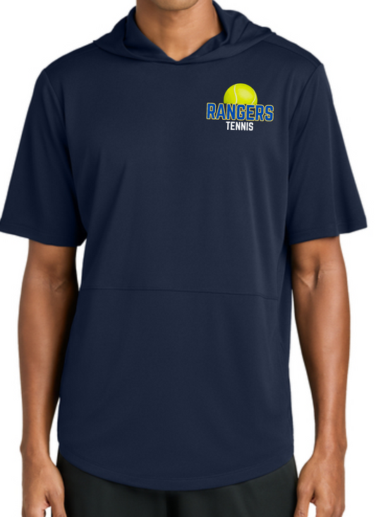 Spencerport Tennis Short Sleeve Lite Hoodie