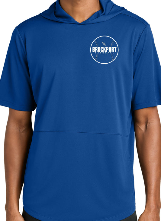 Brockport Baseball Short Sleeve Lite Hoodie