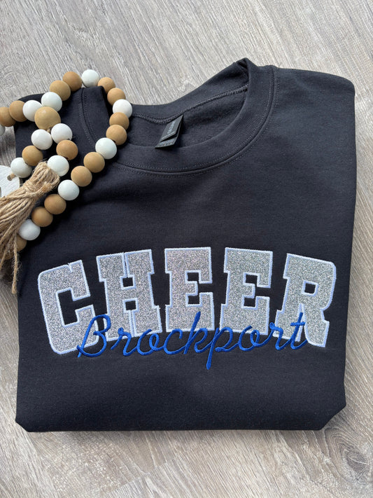 Embroidered Cheer Sweatshirt